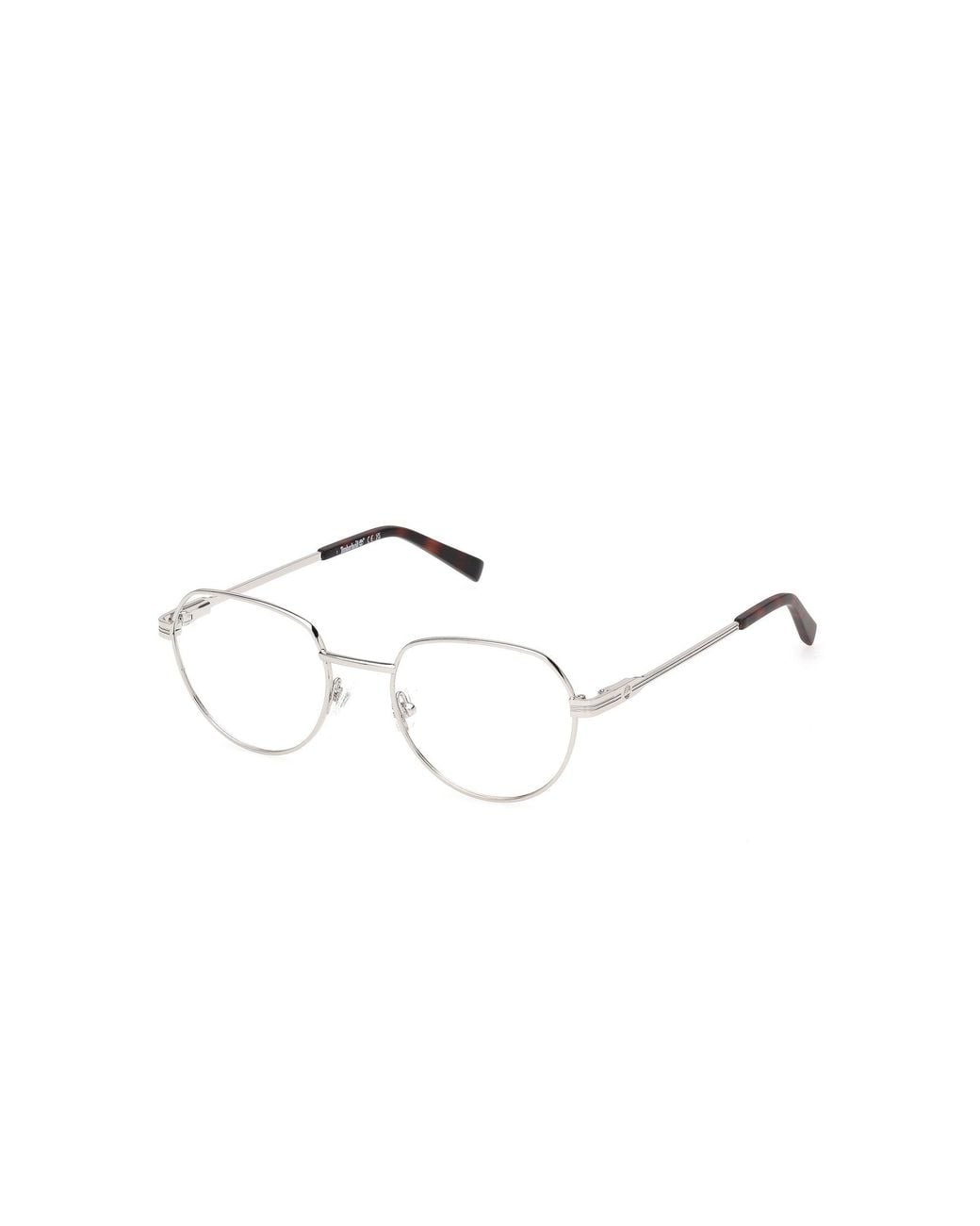 Timberland Black Tb50121 10 Optical Frames Metal Round Normal for men
