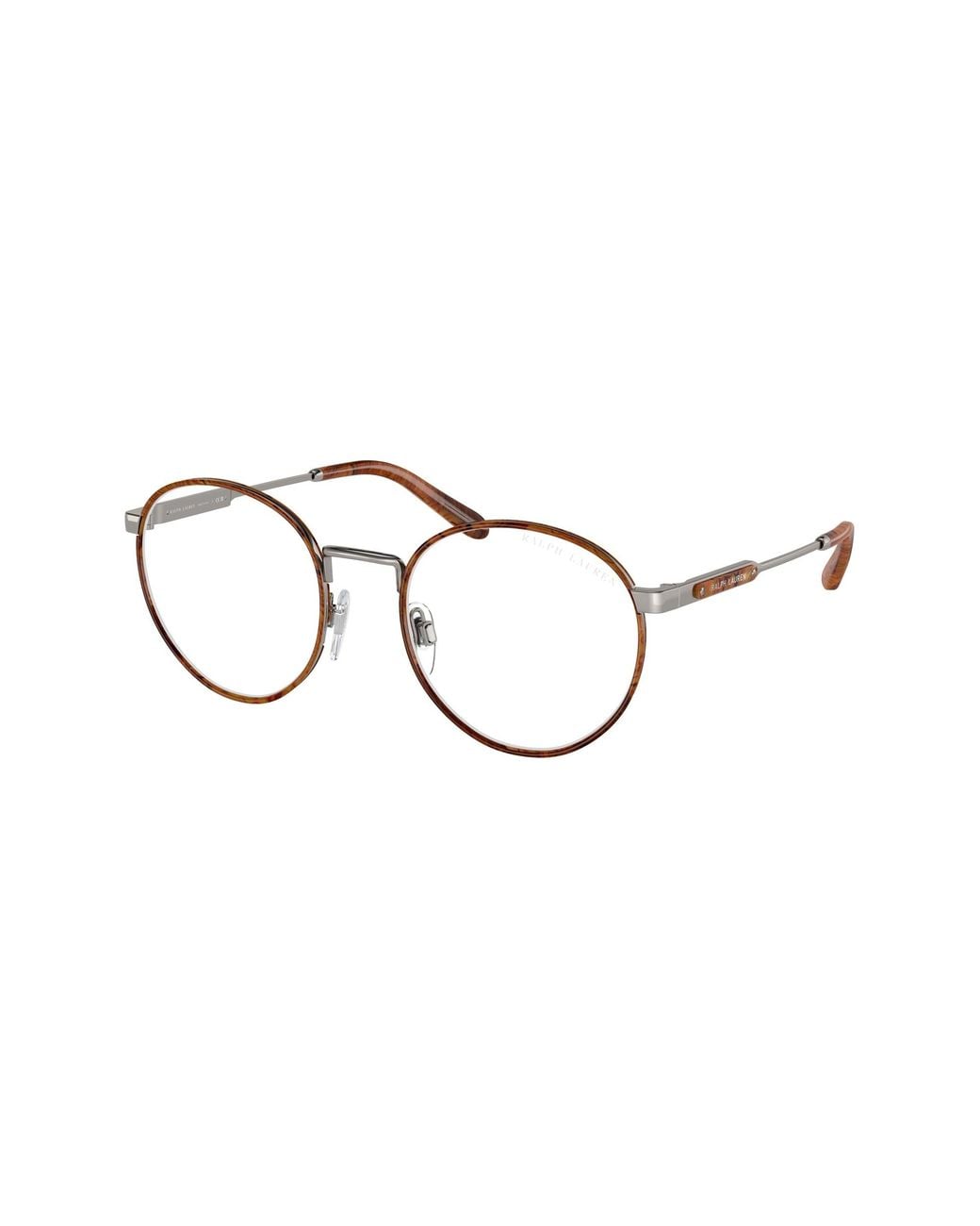 Ralph Lauren Black Rl5124J 9002 Optical Frames Metal Round Normal for men