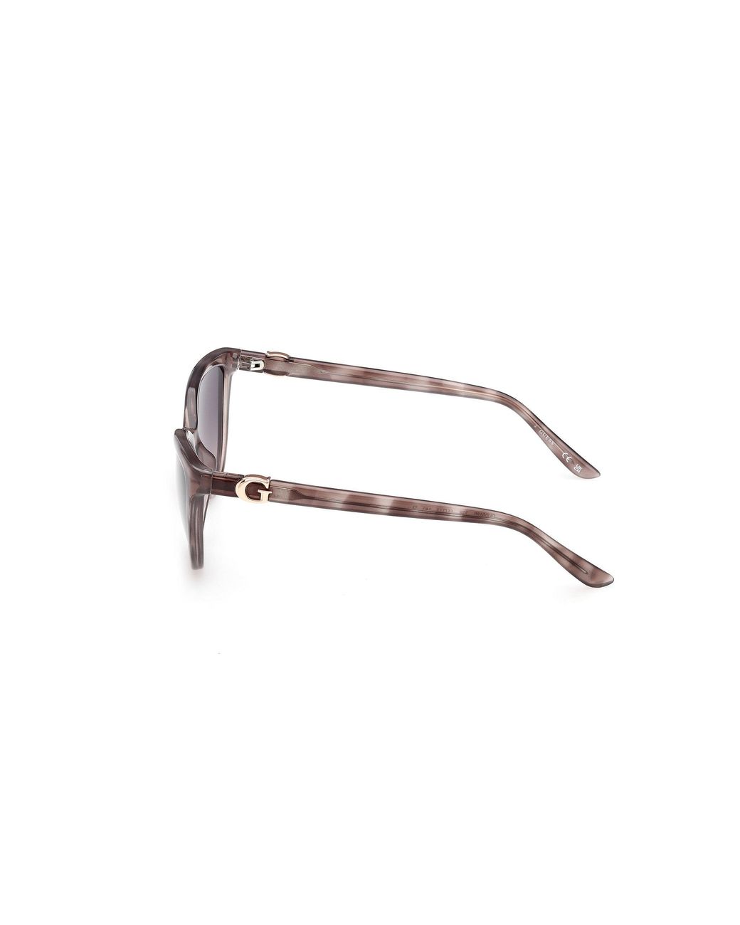 Guess Black Gu00189 20B Sunglasses Injected Smoke Cat Eye Normal