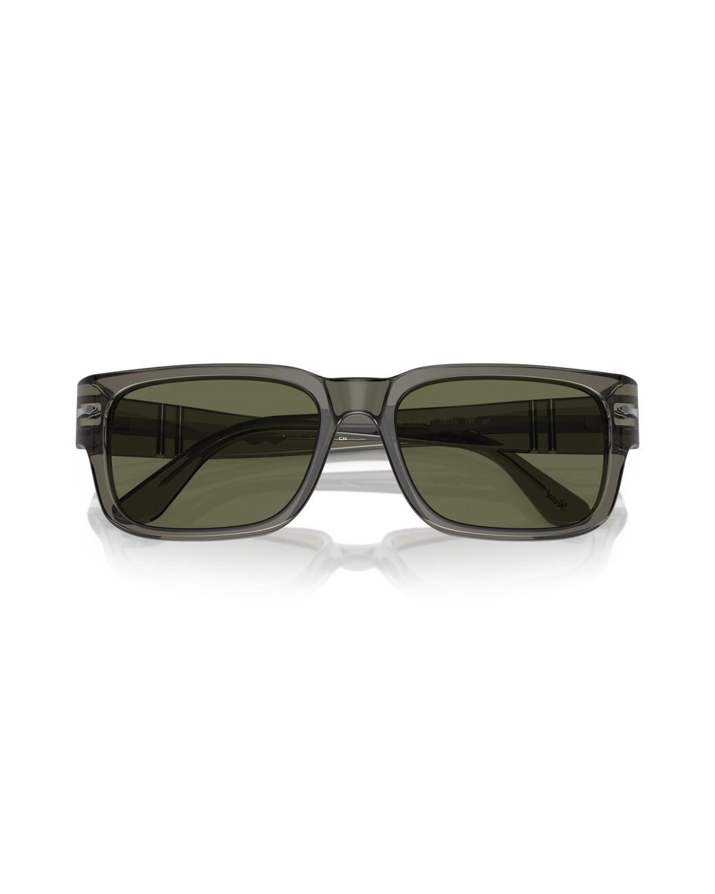 Persol Green Po3315S 110358 Sunglasses Acetate Squared Polarized for men