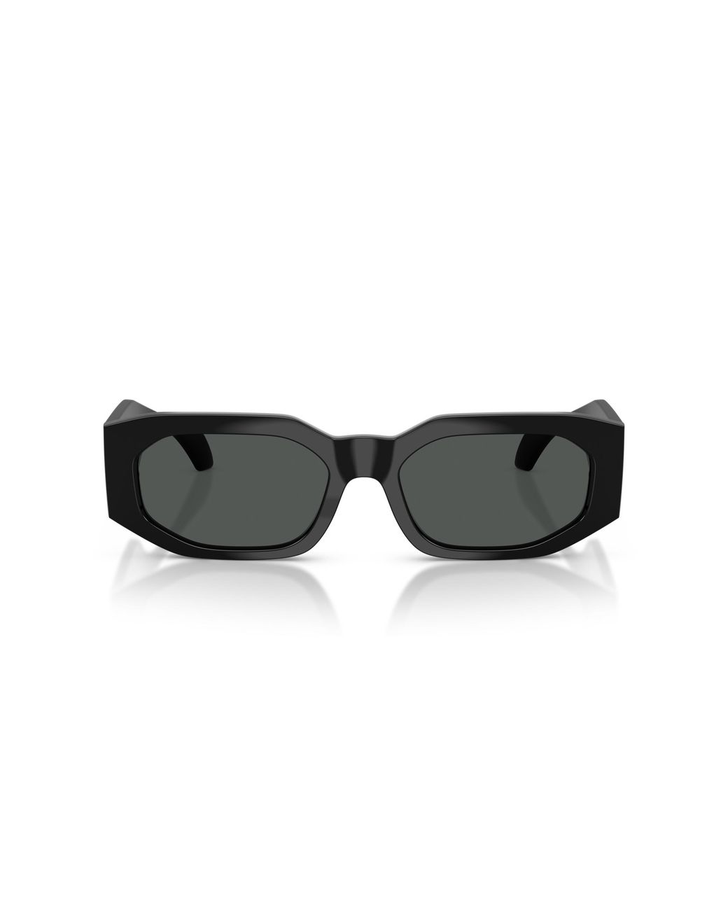 Versace Black Ve4489U Gb1/87 Sunglasses Injected Geometric Normal