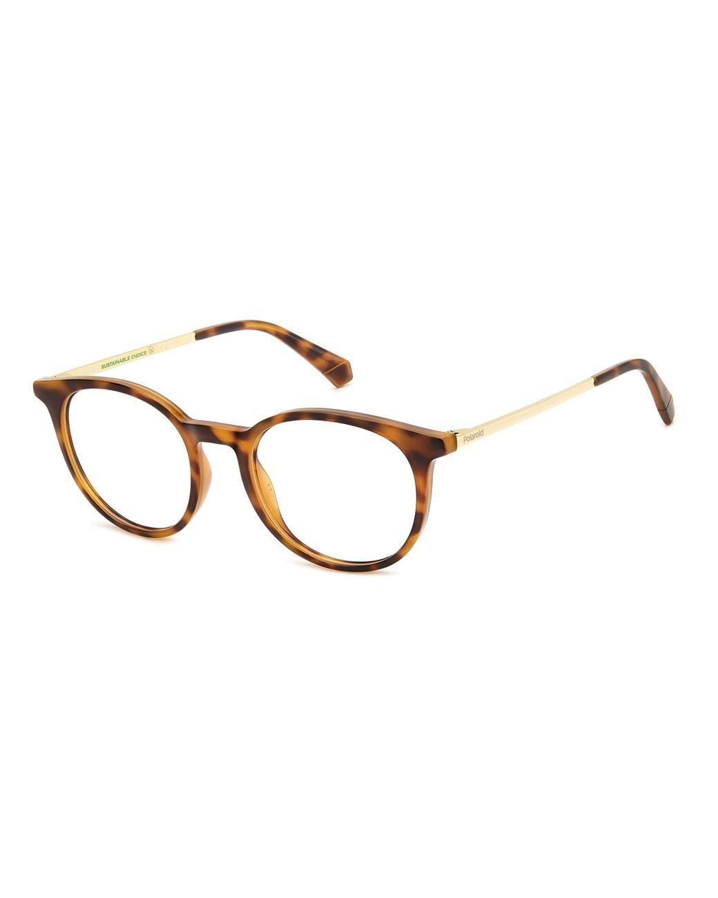 Polaroid Black Pld D496 086 Optical Frames Plastic Round