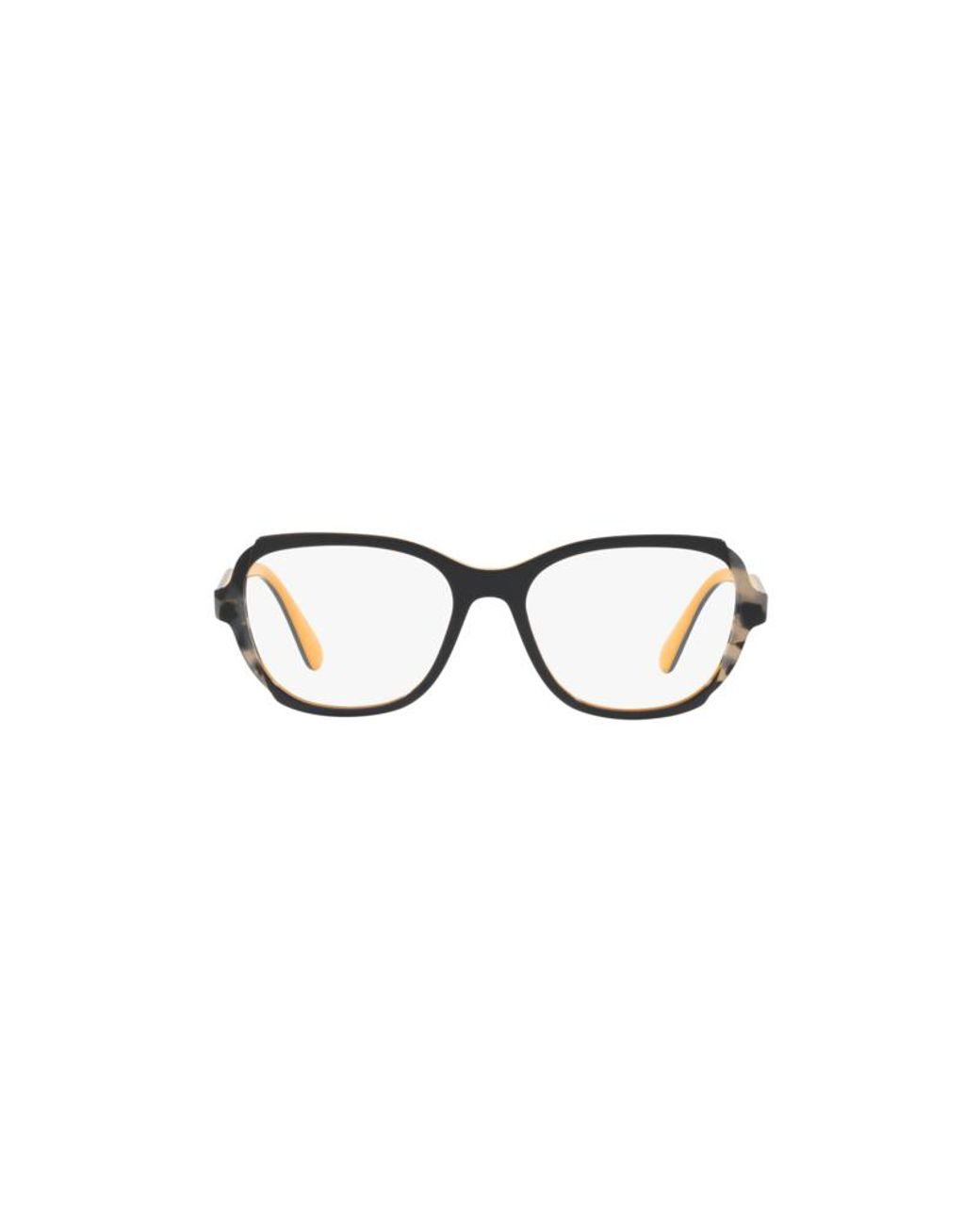 Prada Black Pr 03Vv 30Z1O1 Optical Frames Plastic Butterfly