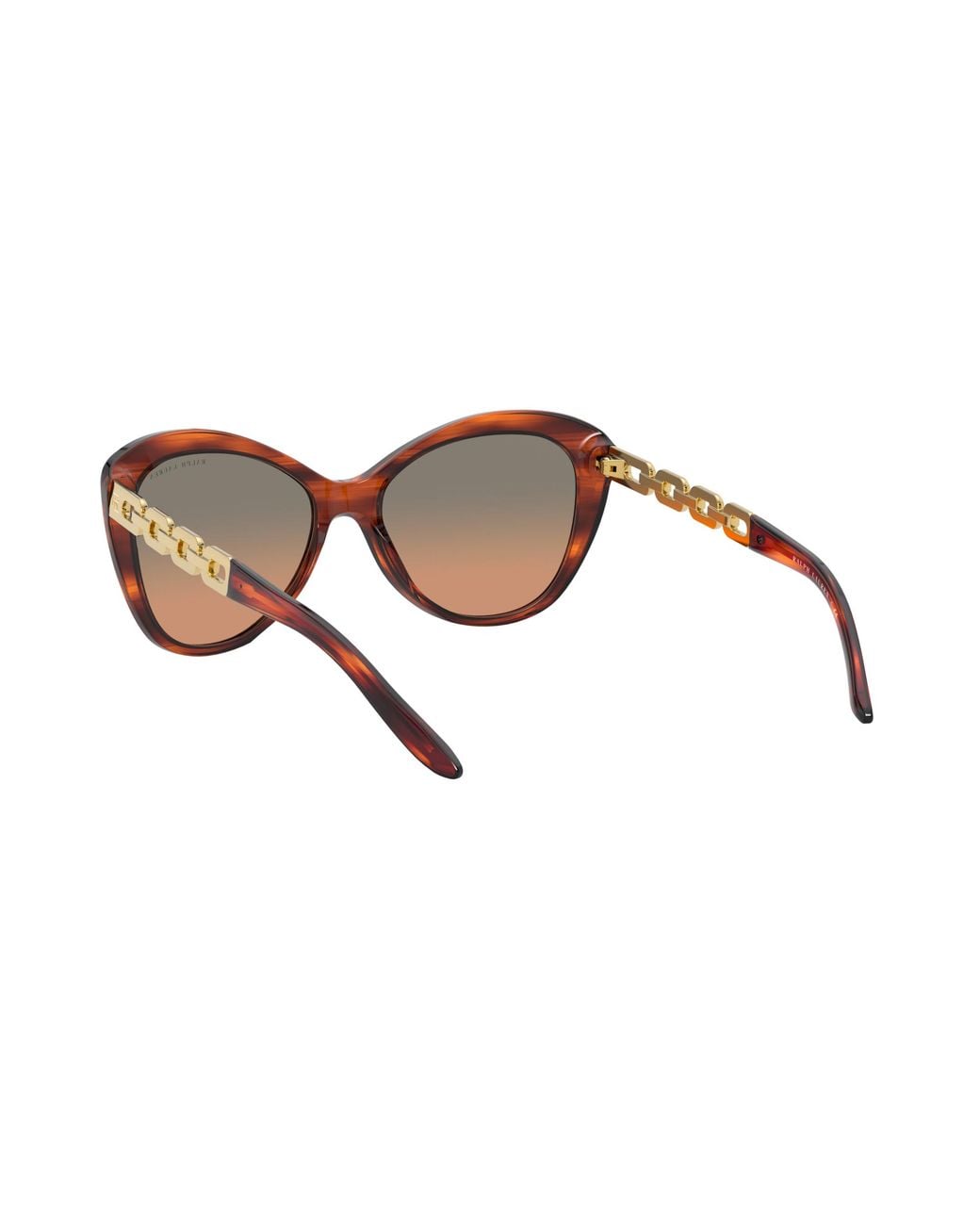 Ralph Lauren Black Rl8184 500718 Sunglasses Plastic Butterfly Normal Shaded