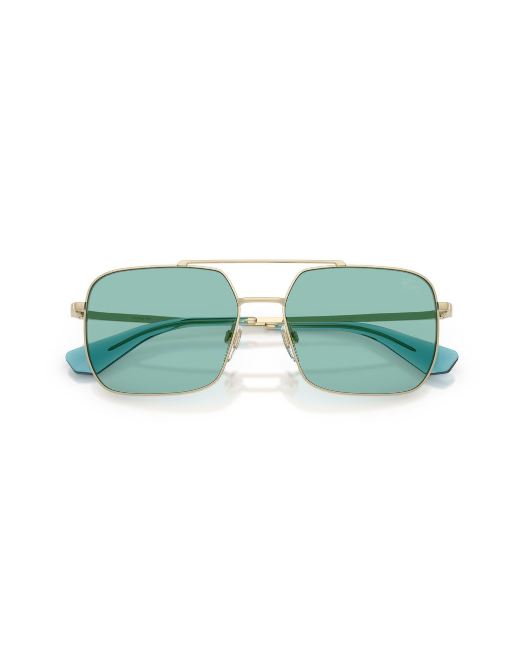 Burberry Green Be3179 110972 Sunglasses Steel Pilot Normal for men