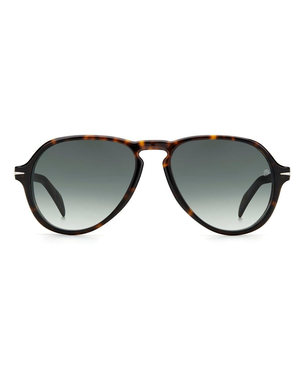 David Beckham Black Db 7079/S 086/9K Sunglasses Acetate Pilot Shaded for men
