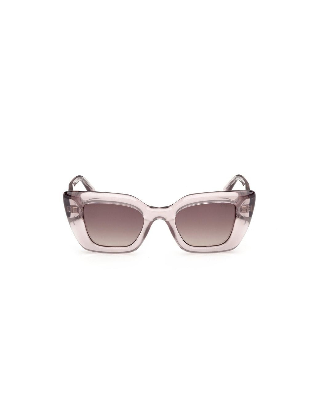 Guess Black Gu00353 57F Sunglasses Injected Squared Normal
