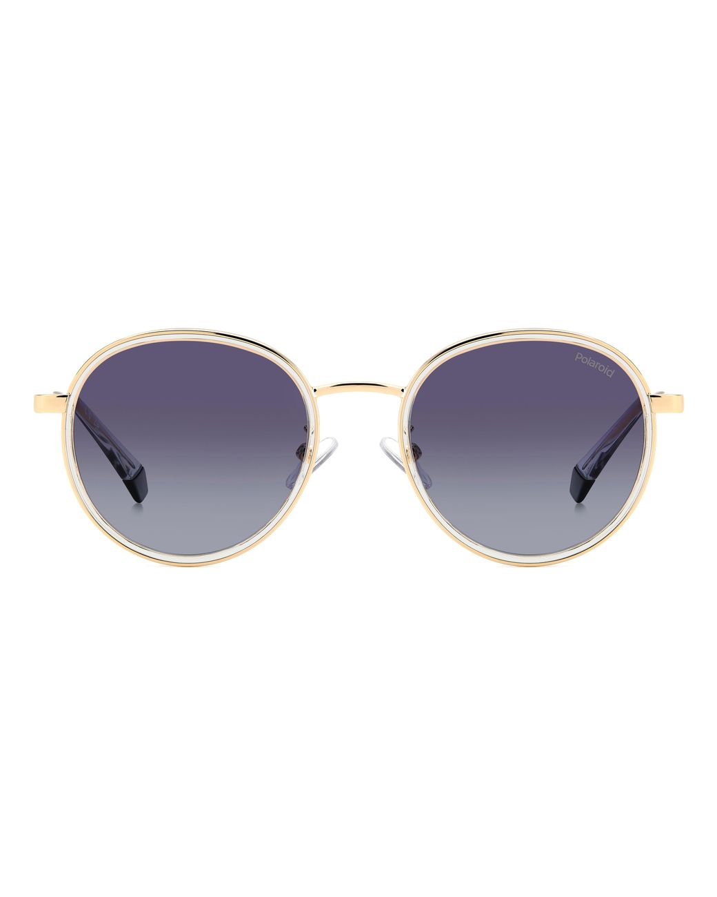 Polaroid Black Pld 4173/G/S/X 2F7/Wj Sunglasses Metal Round Polarized Shaded