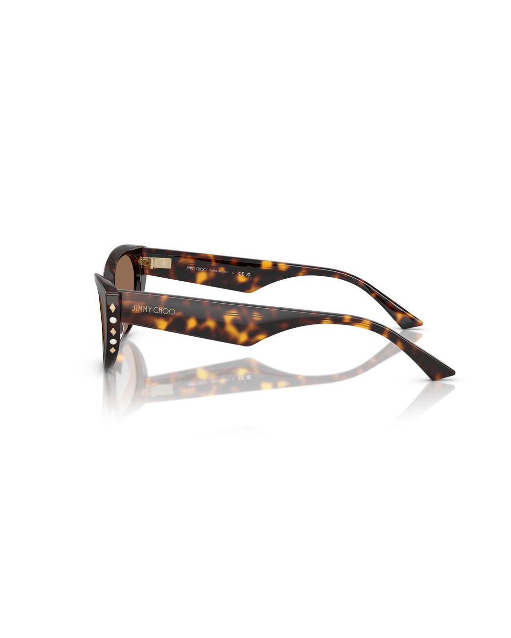 Jimmy Choo Black Jc5023H 500273 Sunglasses Acetate Cat Eye Normal