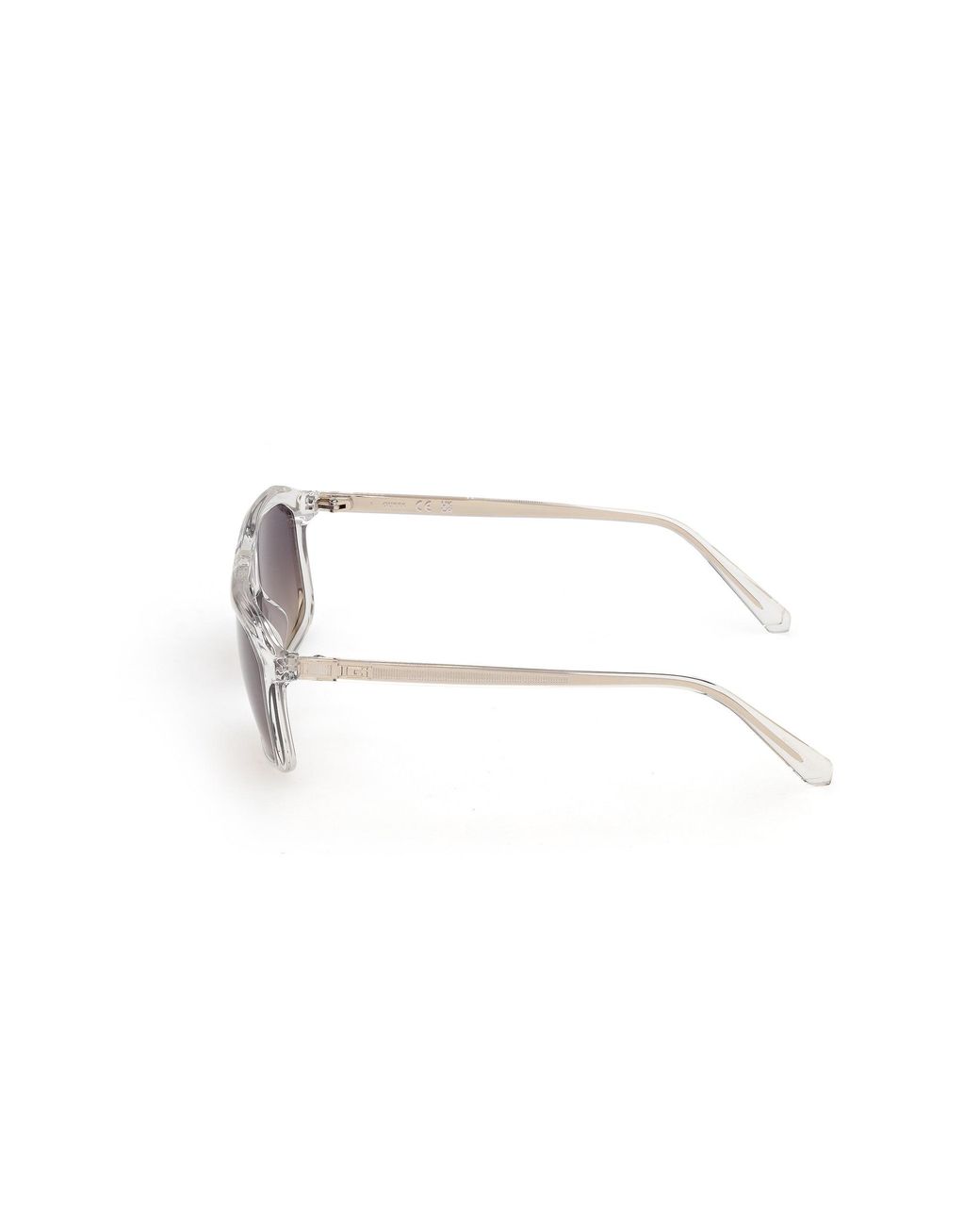 Guess Black Gu00311 26B Sunglasses Injected Smoke Squared Normal for men