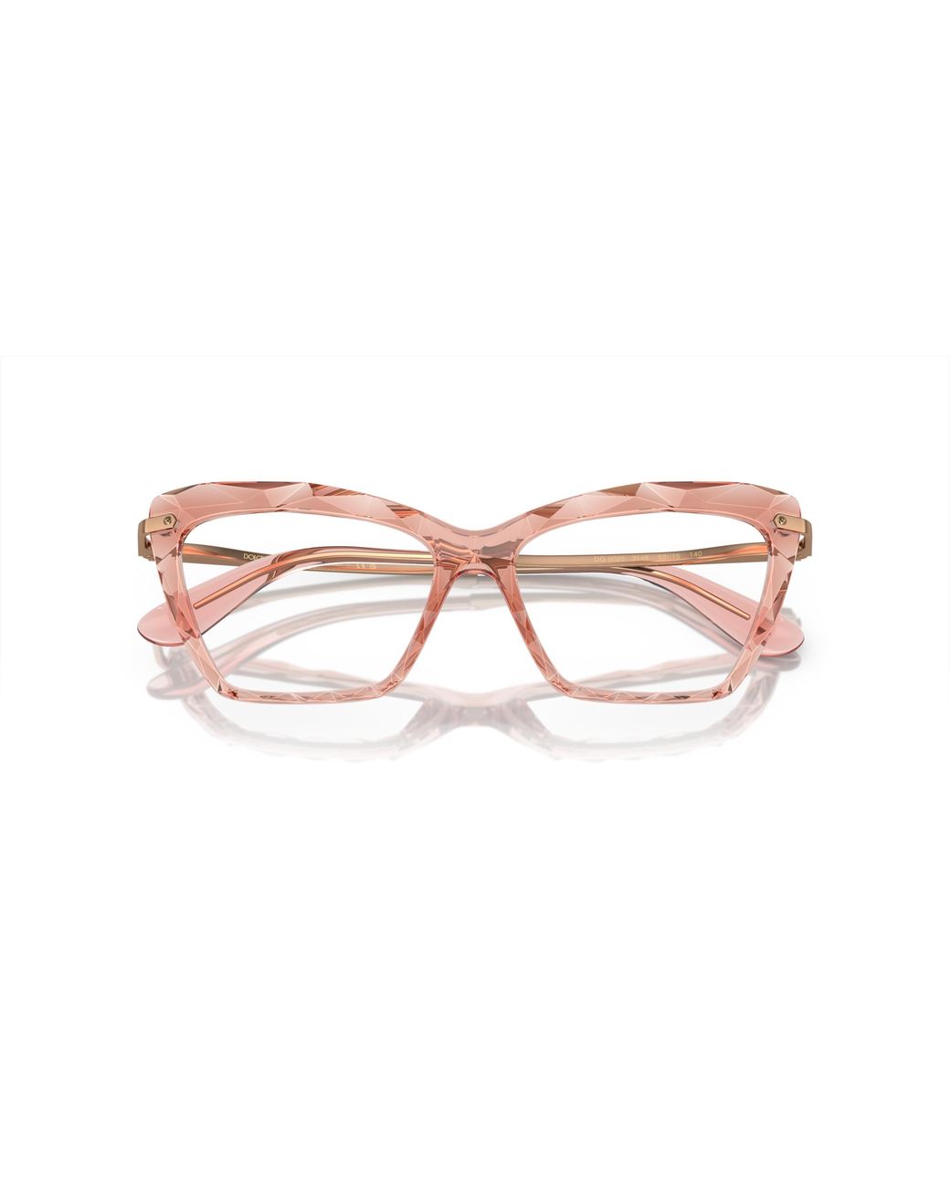 Dolce & Gabbana Black Dg5025 3148 Optical Frames Nylon Cat Eye Normal