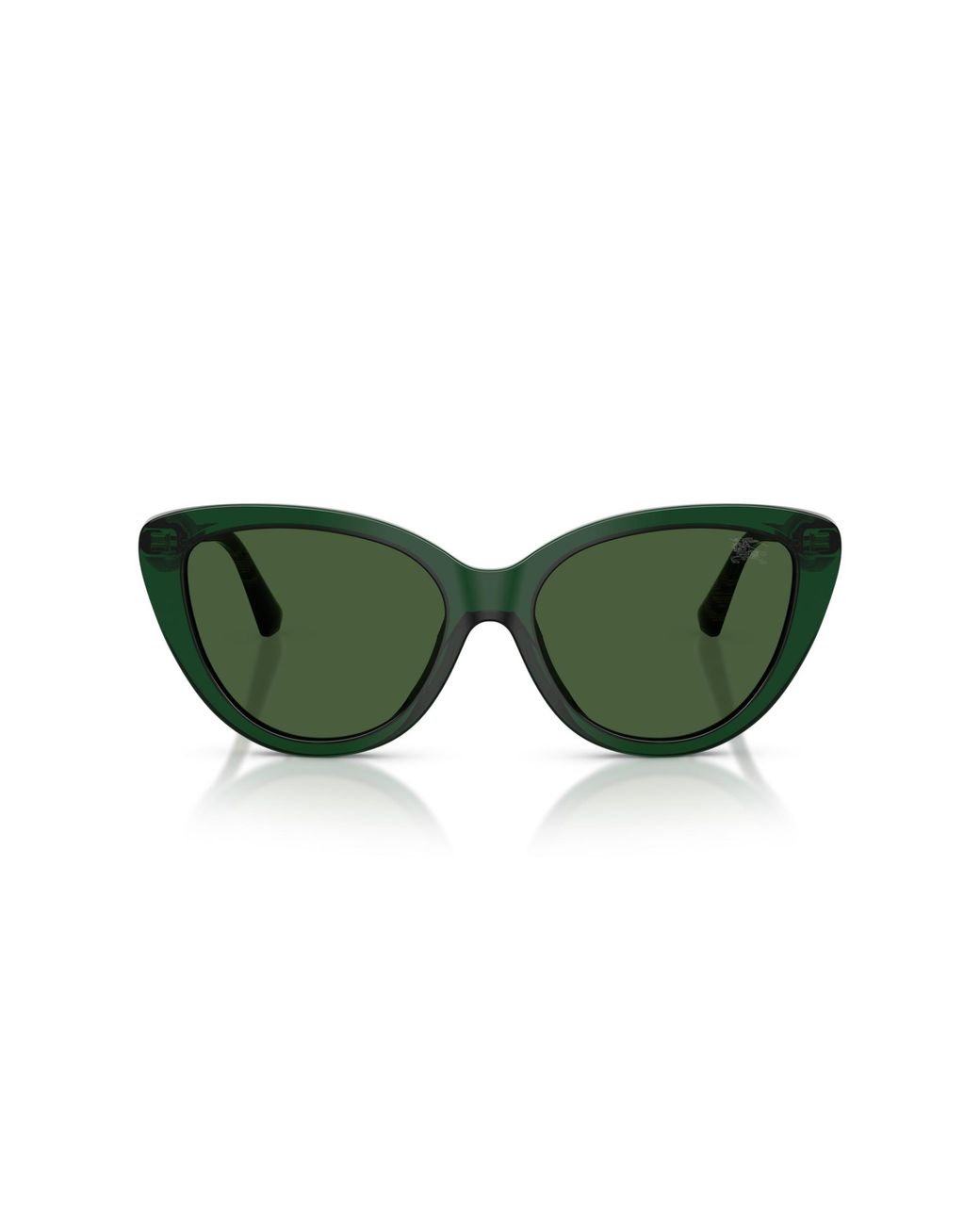 Burberry Green Be4457 416271 Sunglasses Acetate Cat Eye Normal