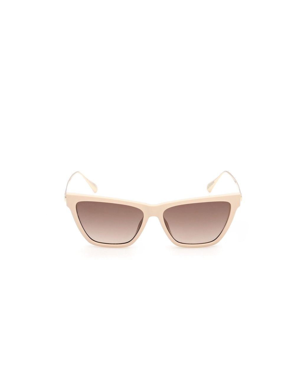 MAX&Co. Black Mo0174 57F Sunglasses Injected Cat Eye Normal