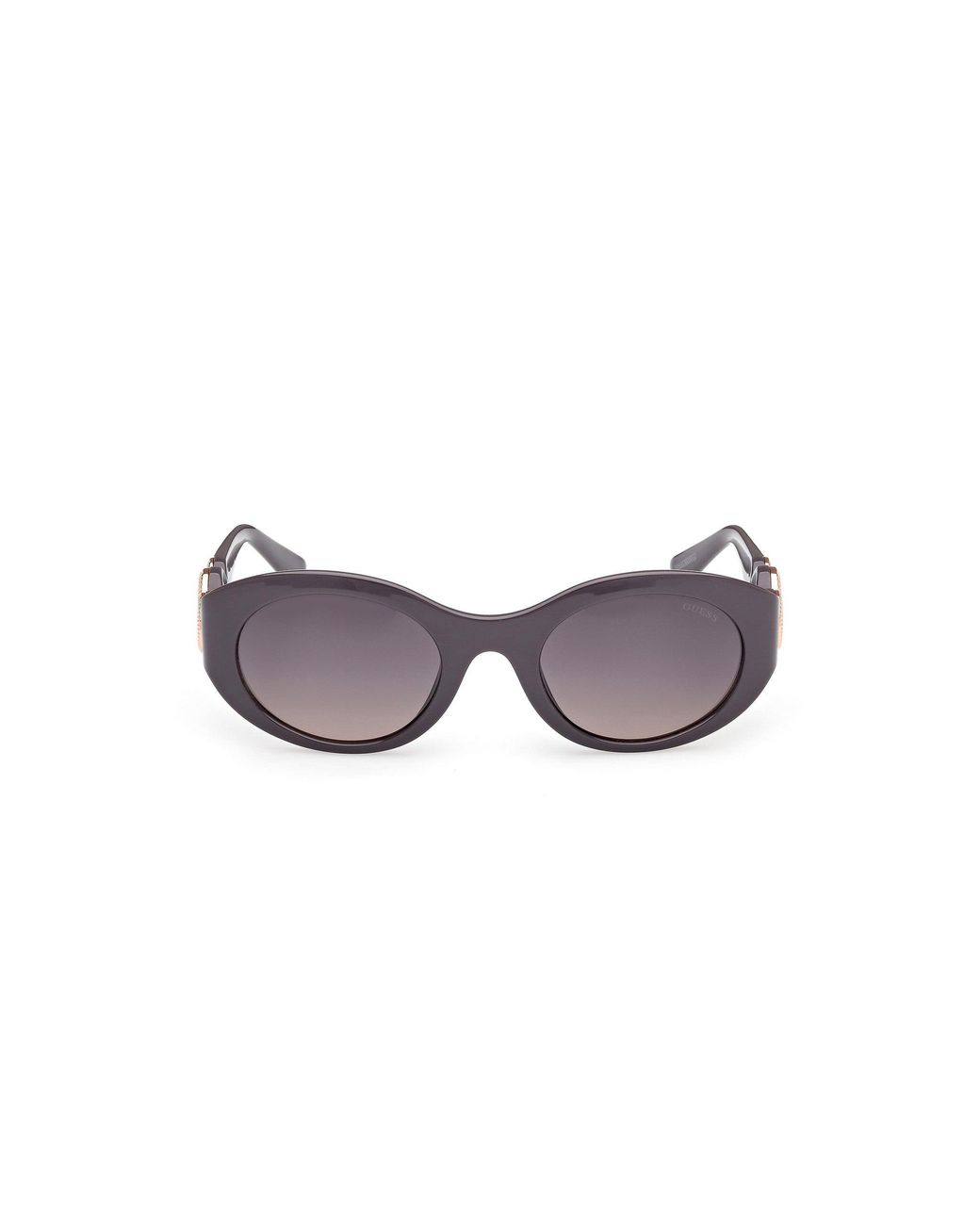 Guess Black Gu00198-H 20B Sunglasses Injected Smoke Round Normal