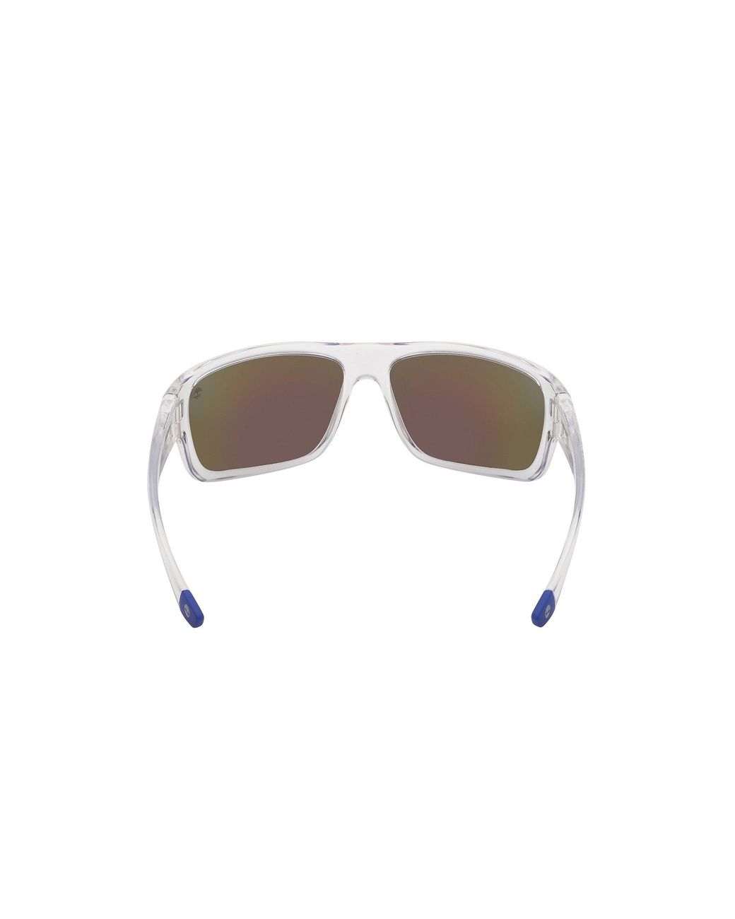 Timberland Blue Tb00067 26D Sunglasses Injected Smoke Squared Polarized for men
