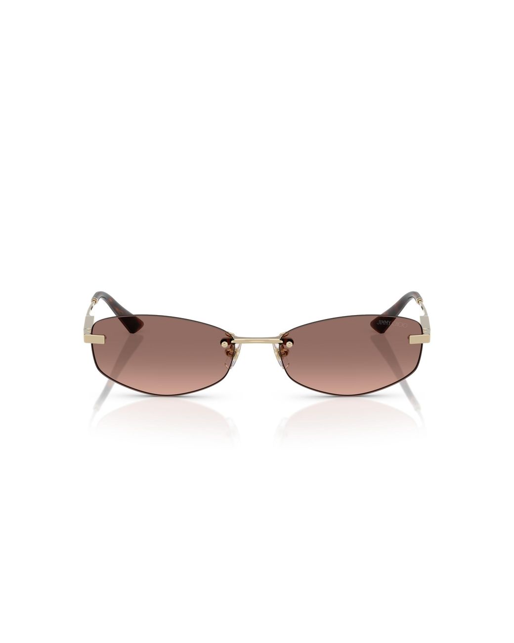 Jimmy Choo Black Jc4013D 300613 Sunglasses Metal Round Normal Shaded