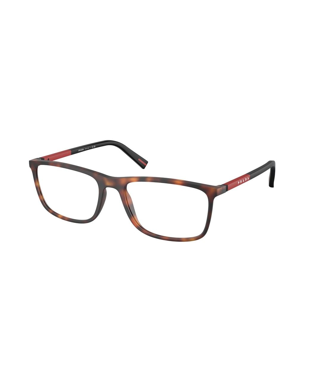 Paradas Linea Rosa Prada Linea Rossa Ps 03Qv 17X1O1 Optical Frames Injected Squared Normal ...