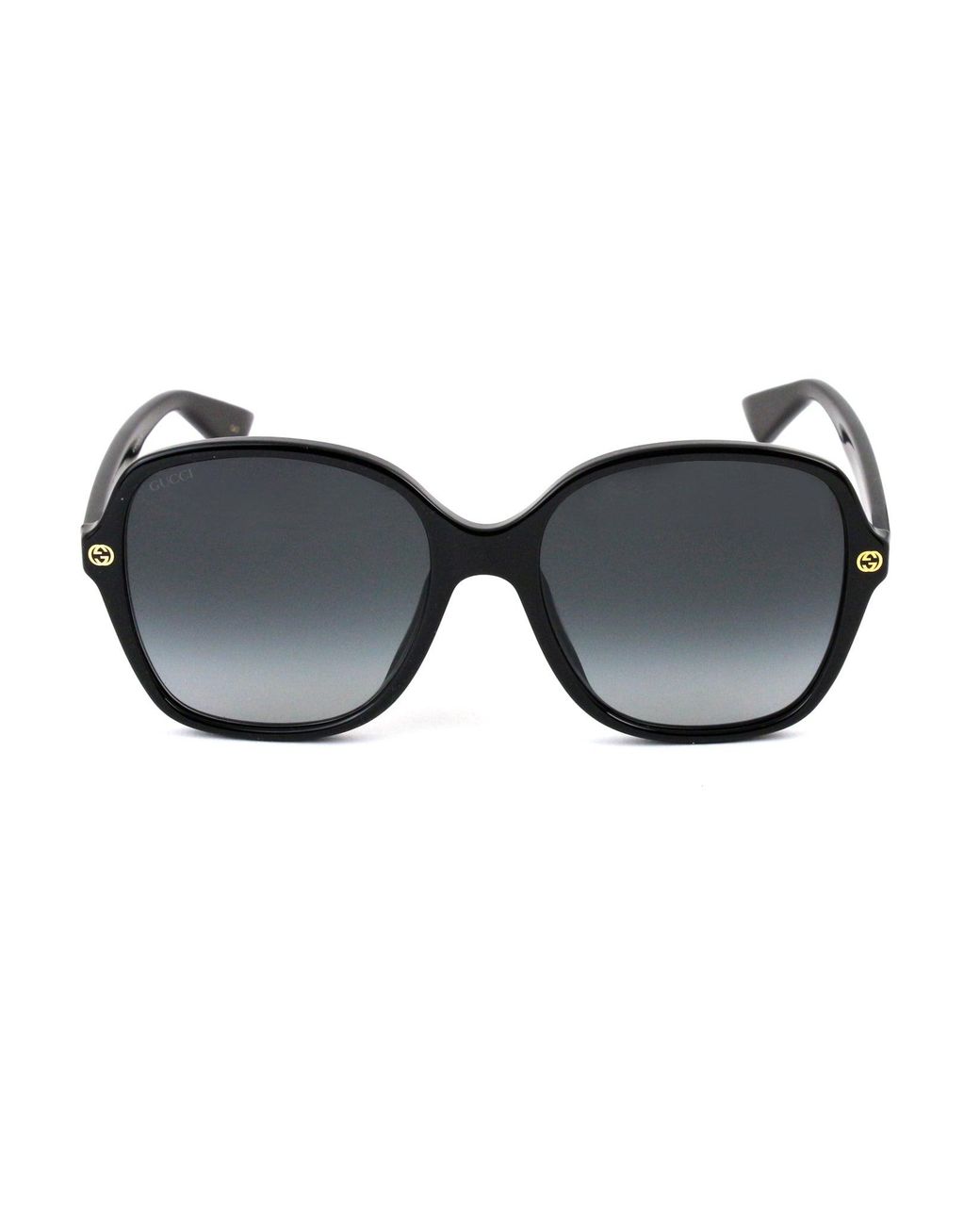 Gucci Black Gg0092S 001 Sunglasses Plastic Squared