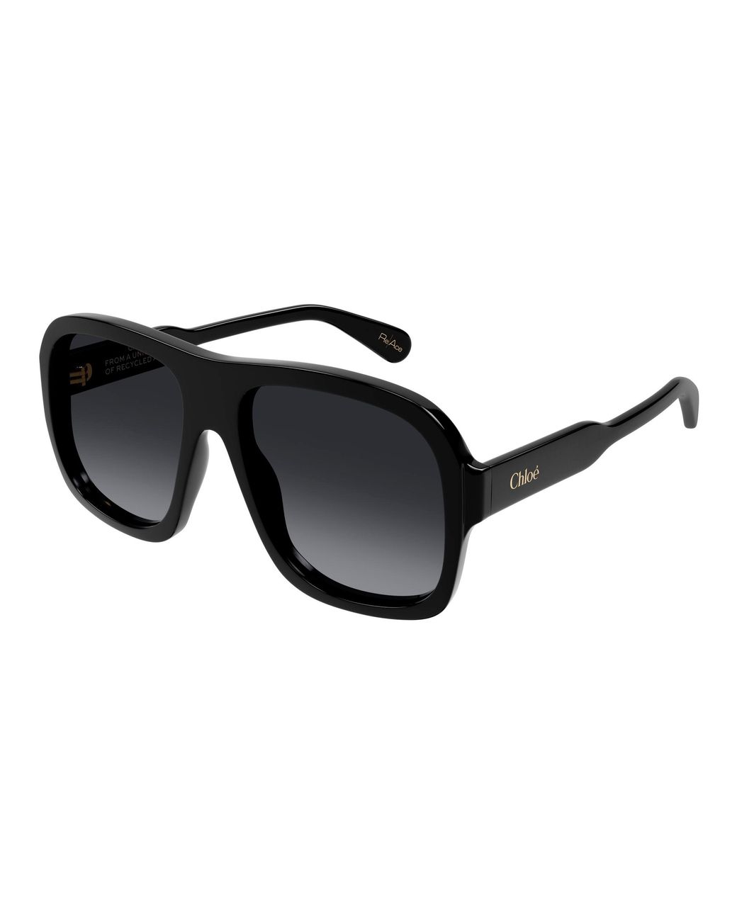 Chloé Black Ch0331S 001 Sunglasses Acetate Pilot