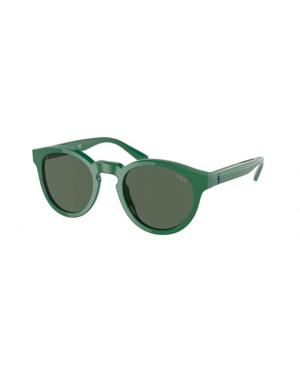 Polo Ralph Lauren Green Ph4184 601771 Sunglasses Acetate Pantos Normal for men