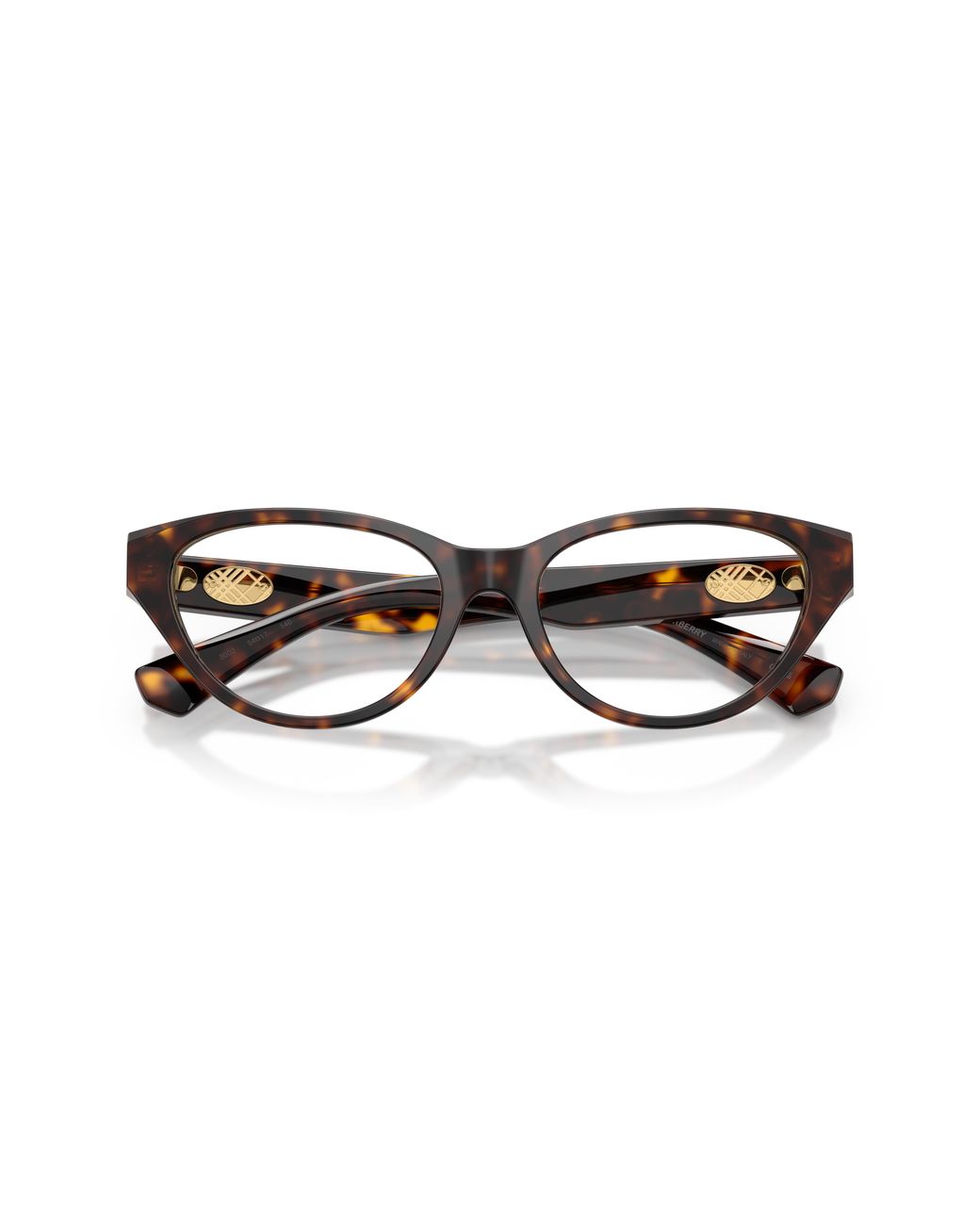 Burberry Black Be2467 3002 Optical Frames Acetate Transparent Cat Eye Normal
