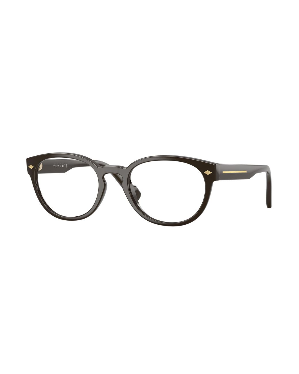 Vogue Eyewear Black Vo5756 3328 Optical Frames Nylon Transparent Pantos Normal for men