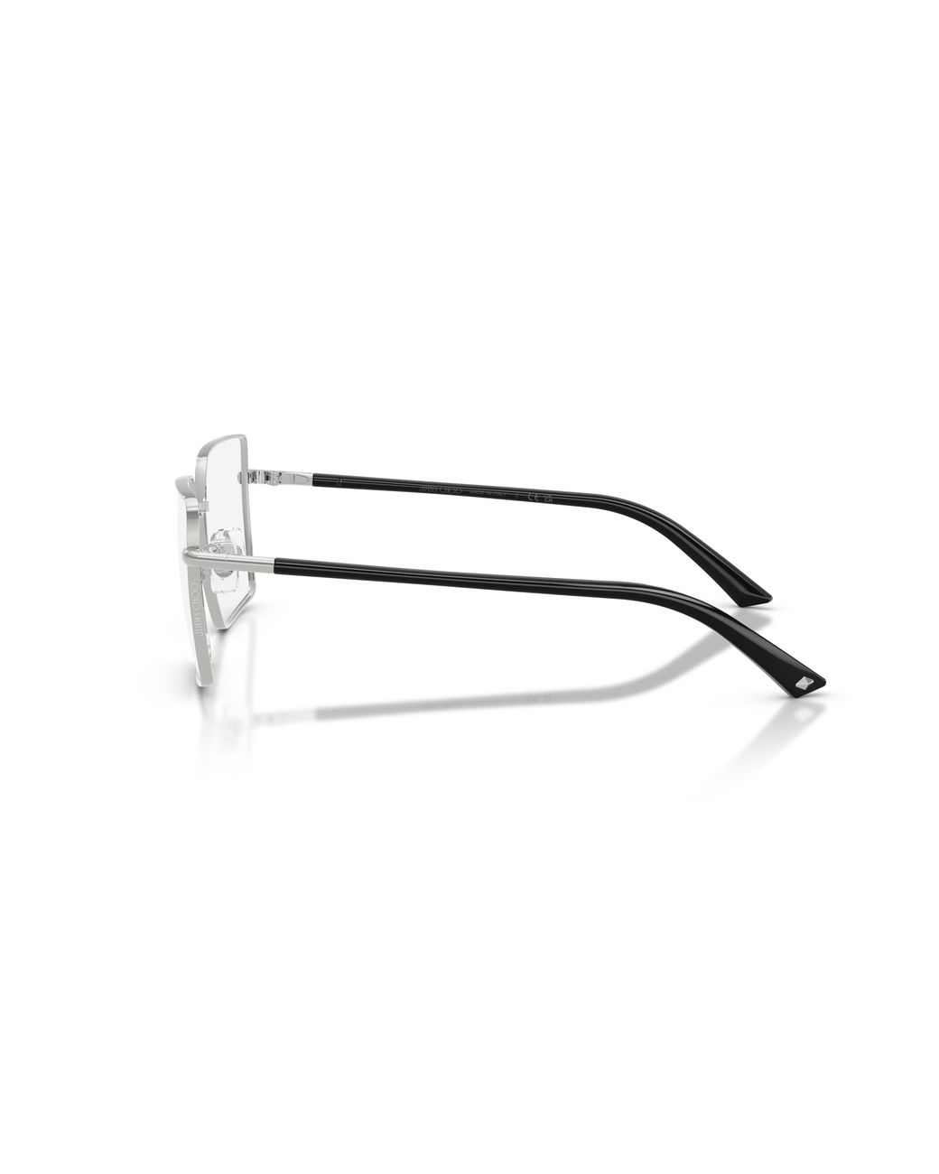 Jimmy Choo Black Jc2022 3002 Optical Frames Metal Transparent Squared Normal