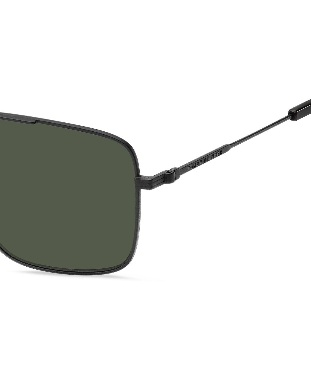 Tommy Hilfiger Green Th 2110/S 003/Qt Sunglasses Steel Squared for men