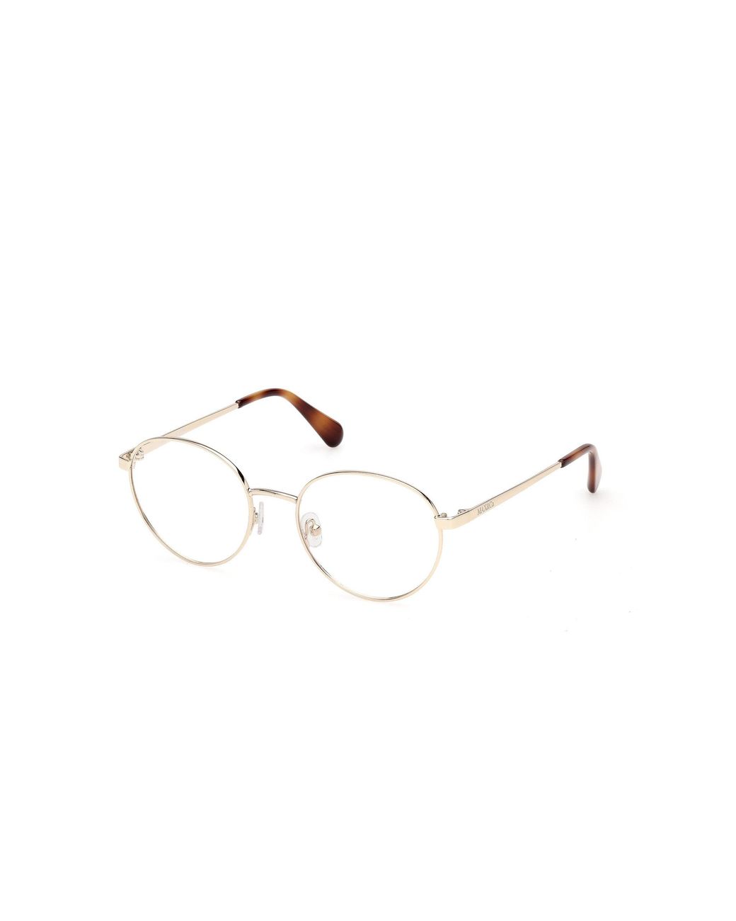 MAX&Co. Black Mo5230 32 Optical Frames Metal Round Normal