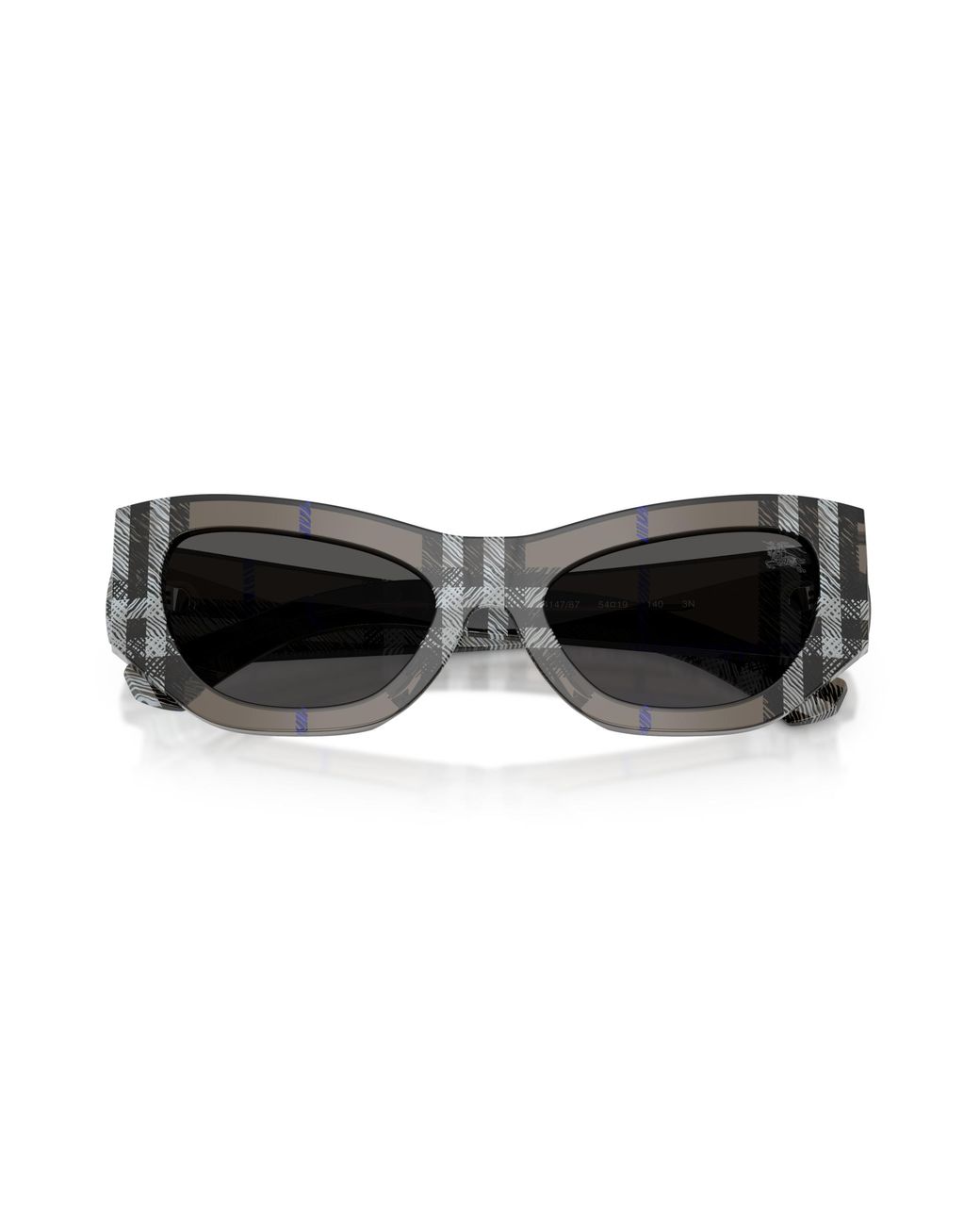 Burberry Black Be4450U 414787 Sunglasses Acetate Cat Eye Normal