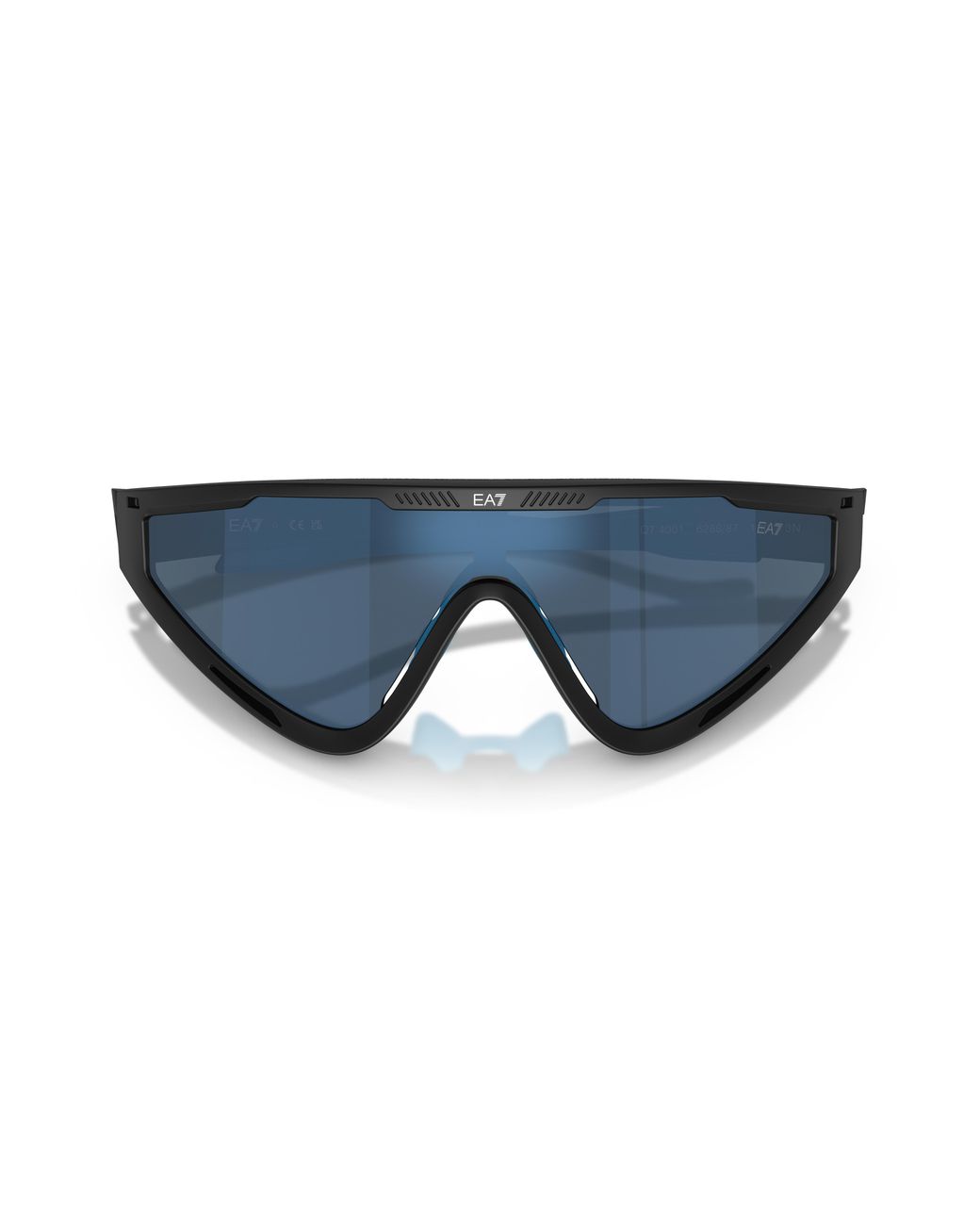 Moncler Black Q74001 628887 Sunglasses Injected Geometric Mirror for men