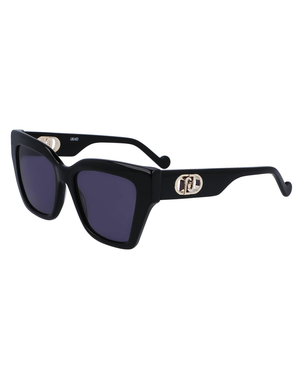 Liu Jo Black Lj777S 001 Sunglasses Acetate Squared Normal Normal