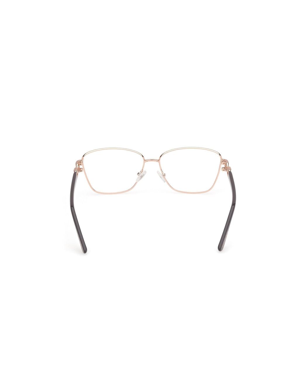 Guess Black Gu50179 020 Optical Frames Metal Squared Normal