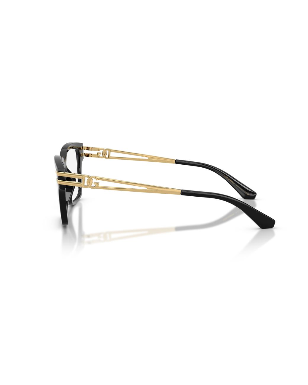 Dolce & Gabbana Black Dg5117 501 Optical Frames Injected Transparent Squared Normal