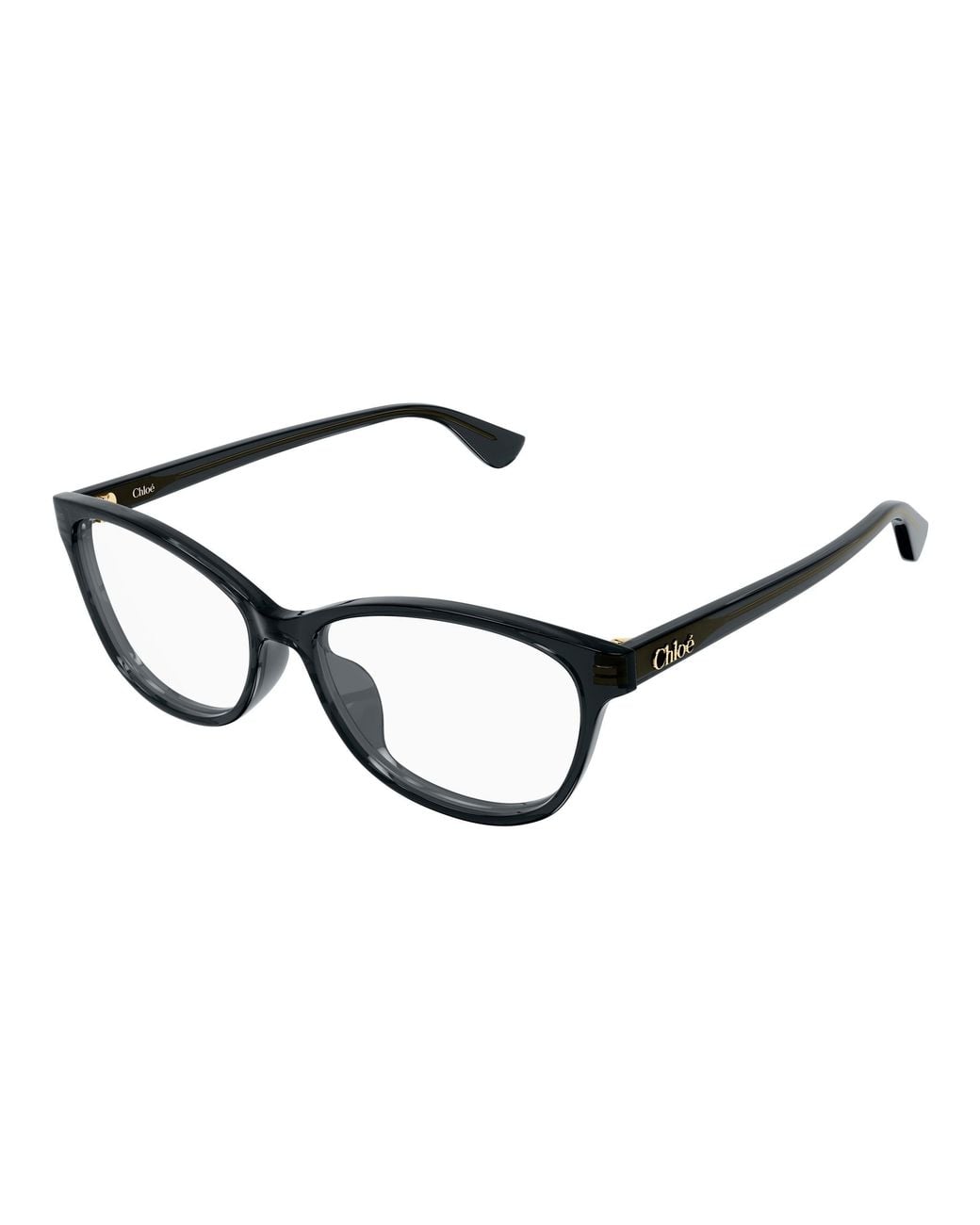 Chloé Black Ch0394Ol 001 Optical Frames Acetate Transparent Cat Eye