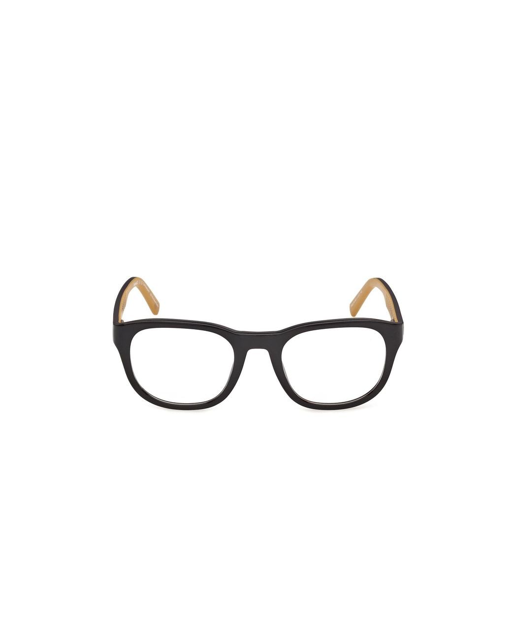Timberland Black Tb50119 1 Optical Frames Injected Round Normal for men