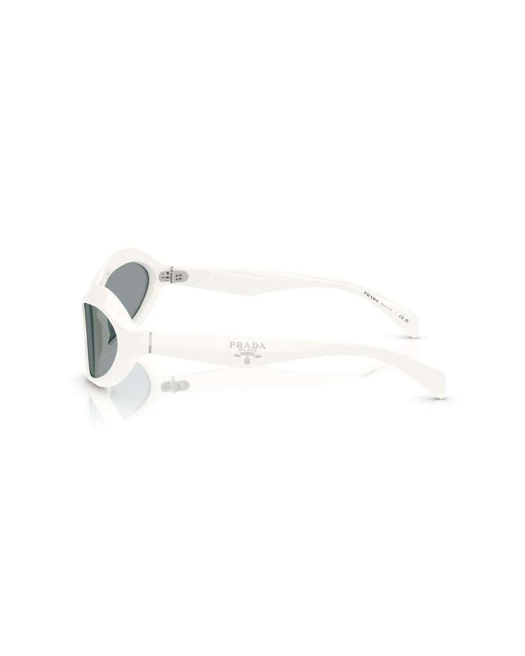 Prada Black Pr A20S 17K3C2 Sunglasses Acetate Geometric Normal