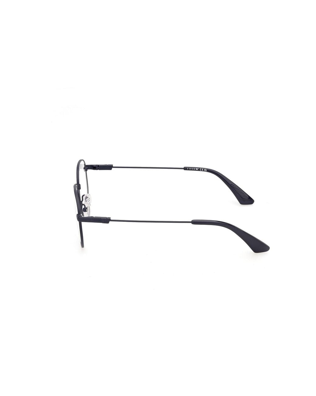 Web Black We5487 91 Optical Frames Metal Round Normal for men