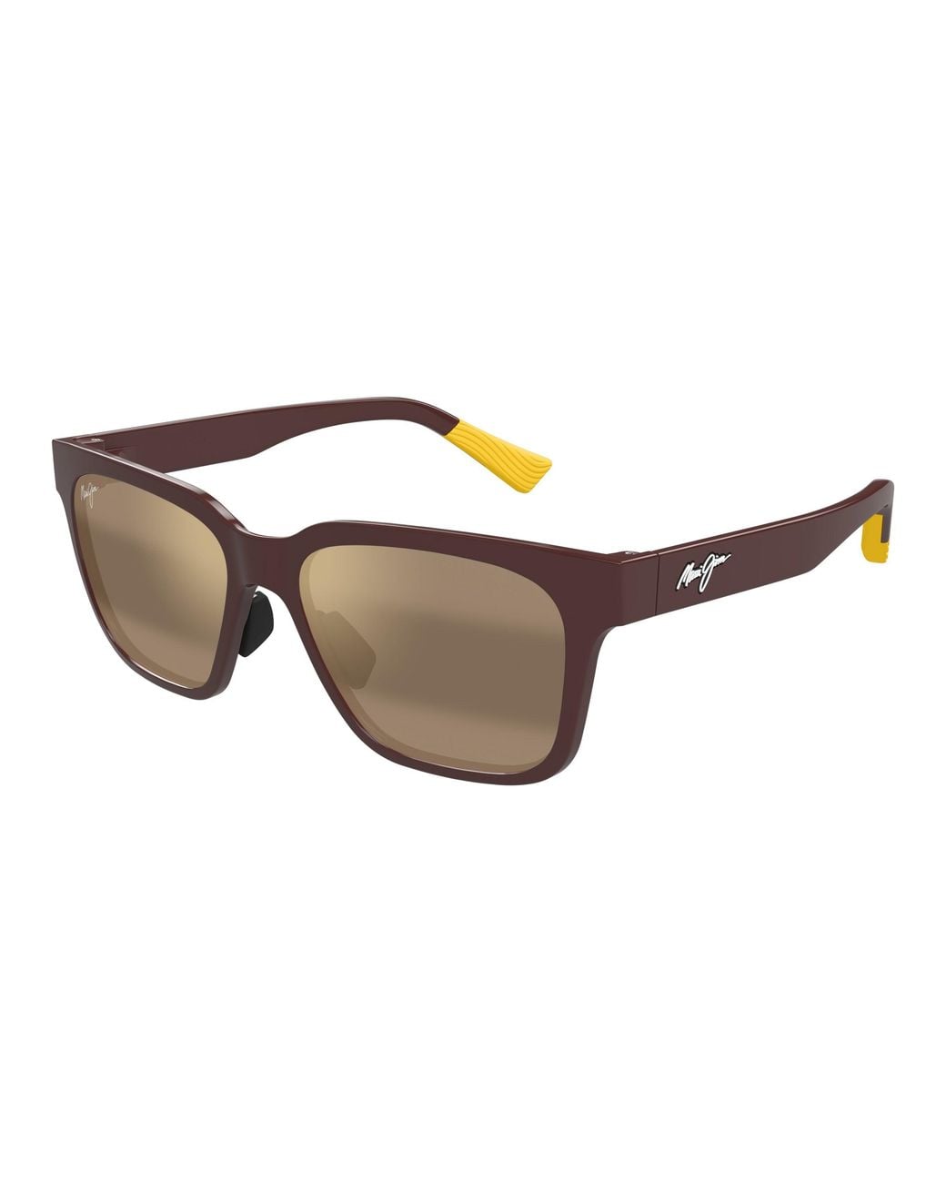 Maui Jim Black Mj0631S 003 Occhiali Da Sole Bio-Iniettato Bronzo Squadrata
