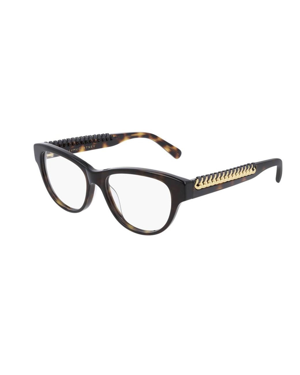 Stella McCartney Black Sc0221O 001 Optical Frames Outlet Acetate Squared