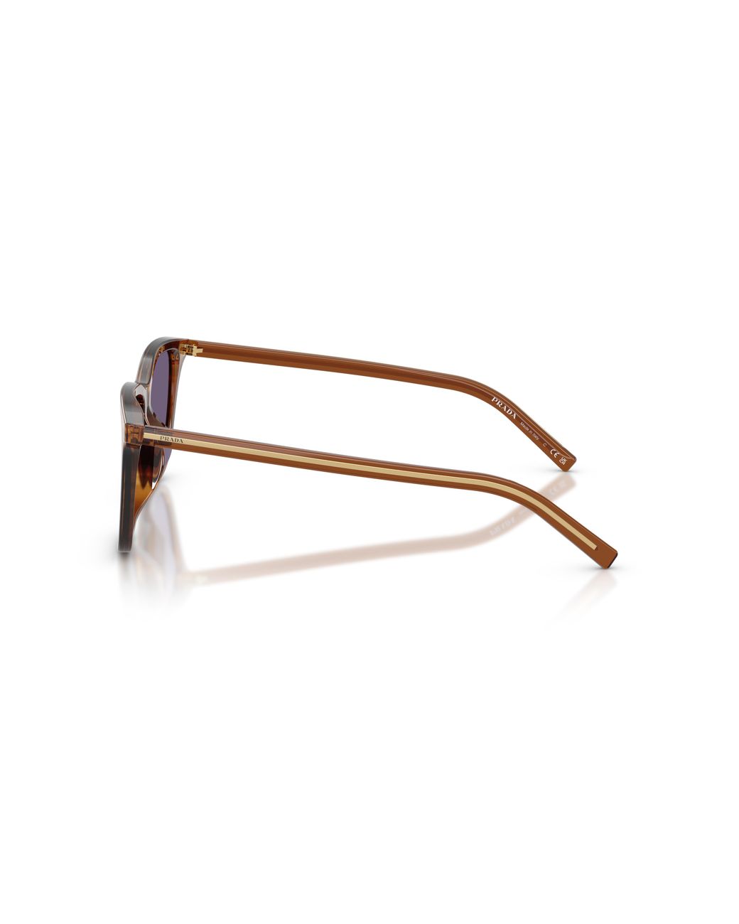 Prada Black Pr D18Sd 25O70W Sunglasses Acetate Squared Normal
