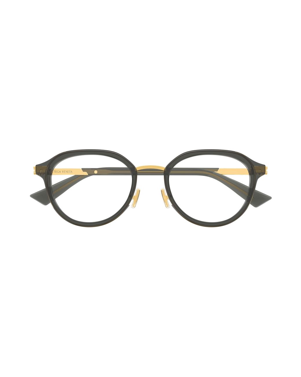 Bottega Veneta Black Bv1377Oa 008 Optical Frames Acetate Transparent Round
