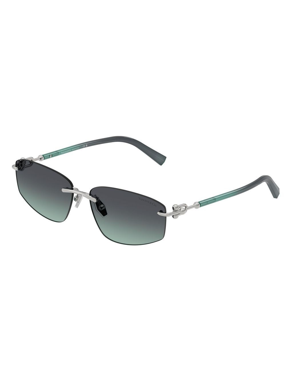 Tiffany & Co Black Tf3114 60012G Sunglasses Metal Geometric Normal Nuanced