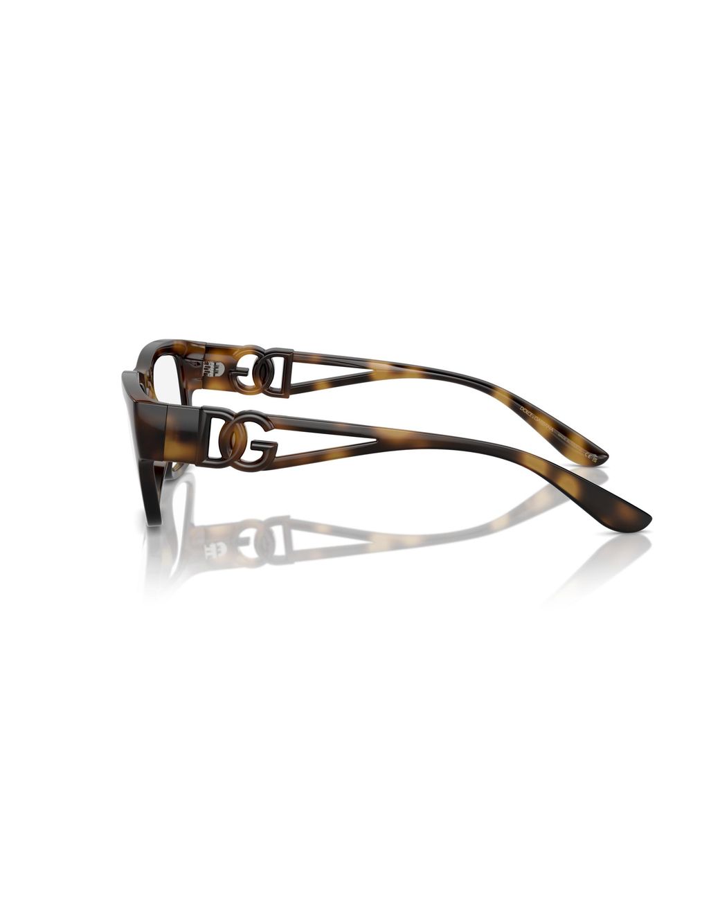 Dolce & Gabbana Black Dg5110 502 Optical Frames Injected Transparent Squared Normal