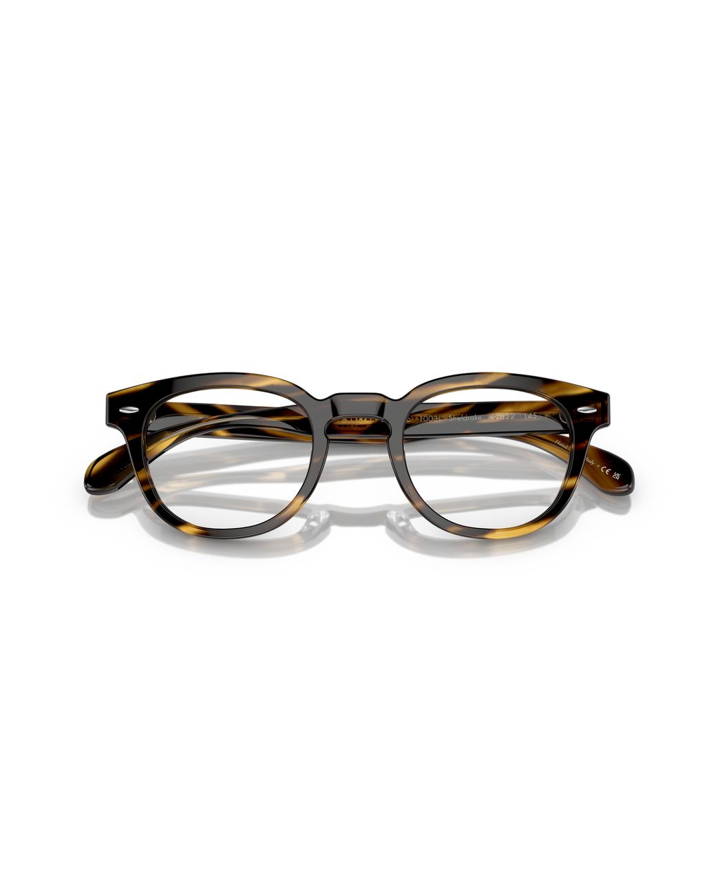 Oliver Peoples Black Ov5036 Sheldrake 1003L Optical Frames Acetate Transparent Pantos Normal