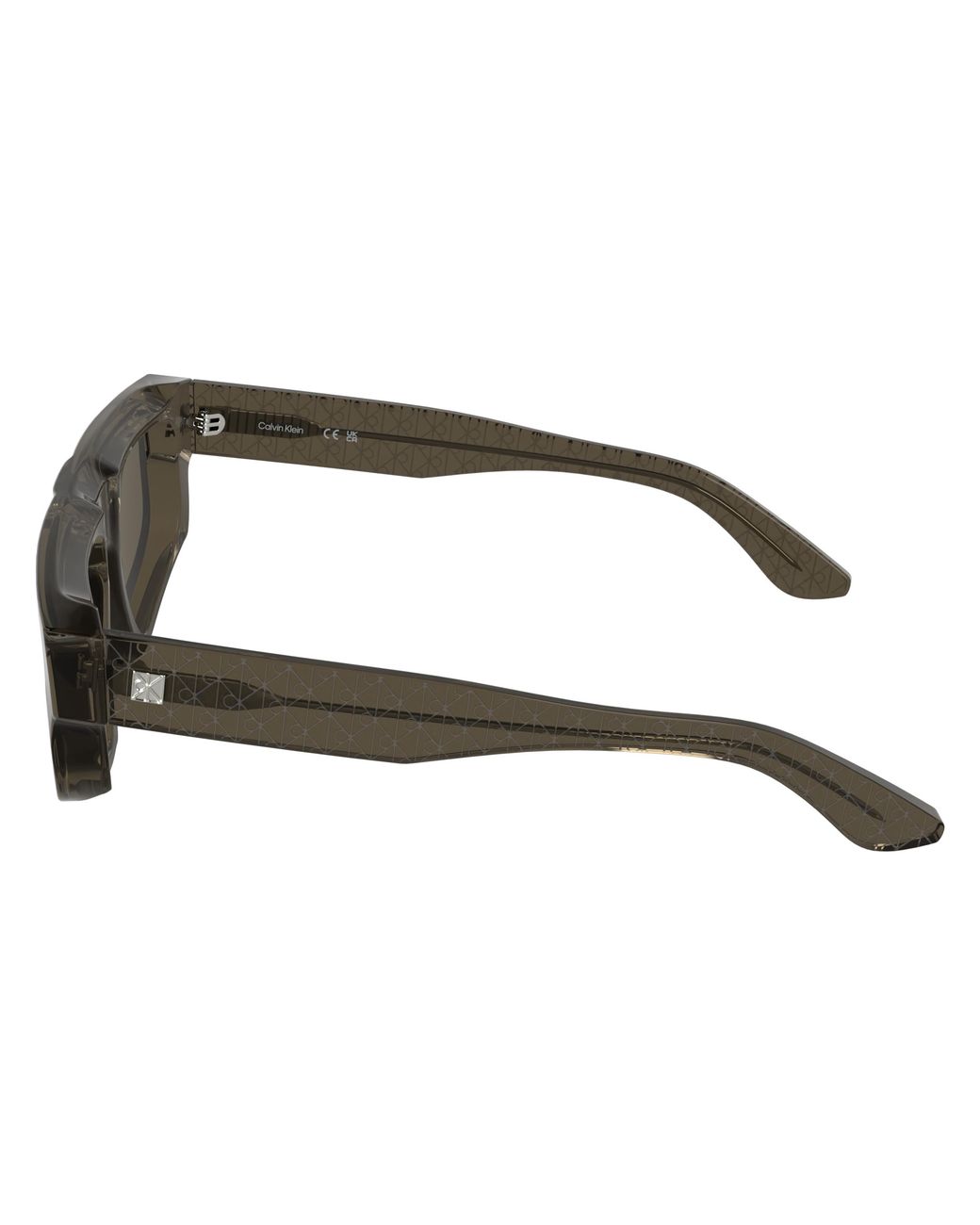 Calvin Klein Black Ck25539S 200 Sunglasses Acetate Squared Normal