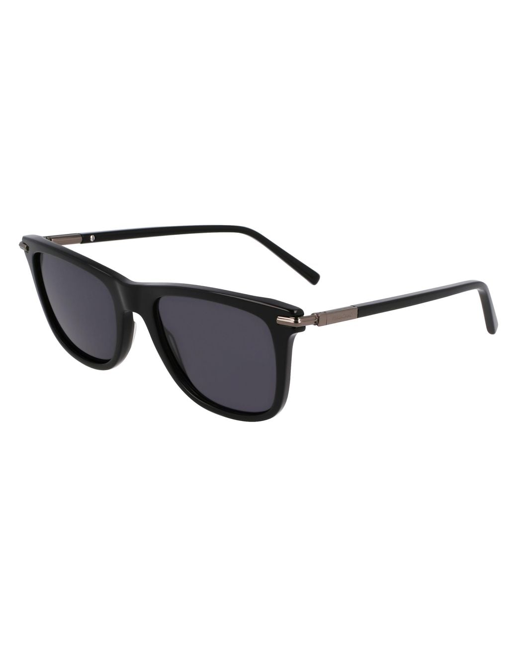 Ferragamo Black Sf2028S 001 Sunglasses Acetate Squared Normal for men