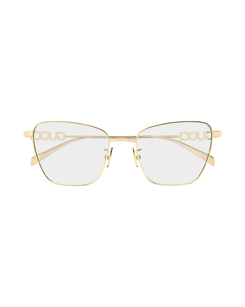 Gucci Black Gg1807O 003 Optical Frames Metal Transparent Butterfly