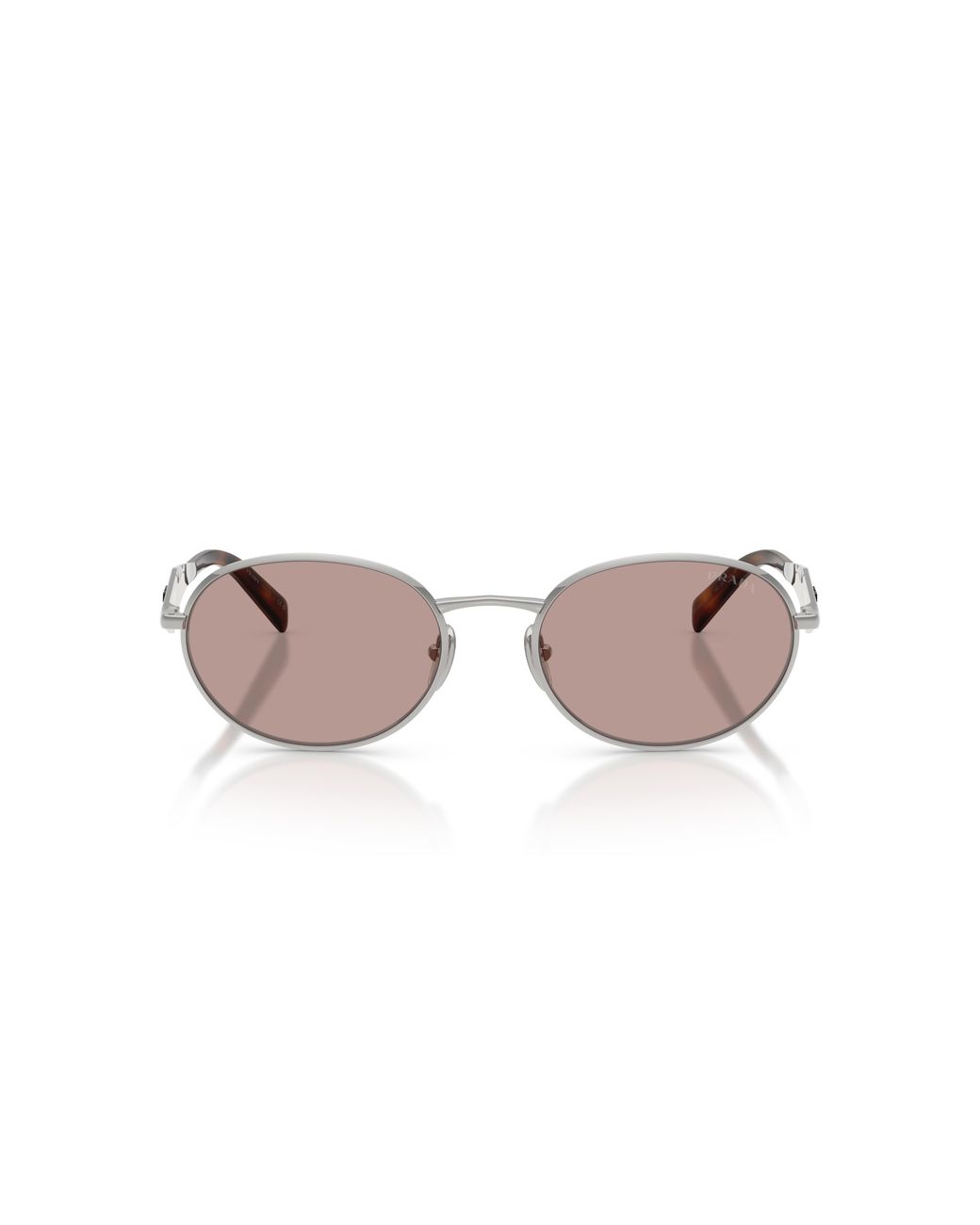 Prada Black Pr D57S 1Bc20I Sunglasses Metal Round Normal
