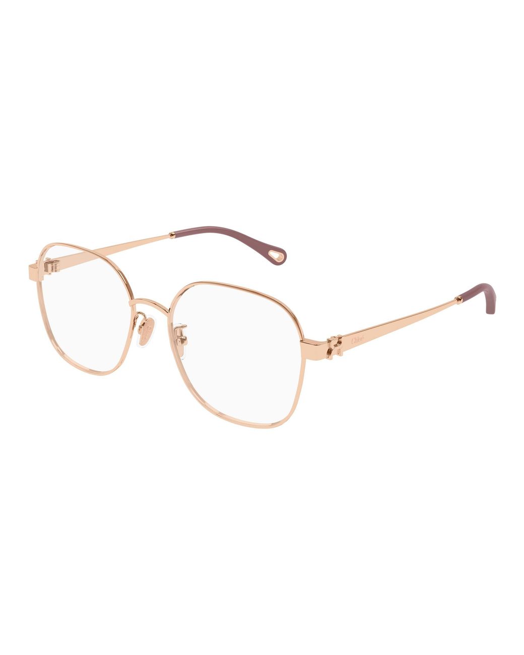Chloé Black Ch0337Oa 003 Optical Frames Metal Transparent Geometric